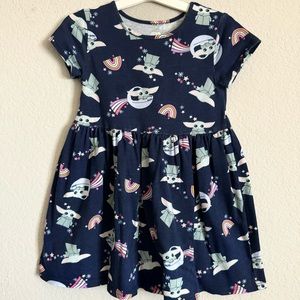 Jumping beans 4T Star Wars dark blue dress